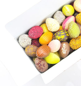 Assorted chocolate Easter eggs in box  - 1 kg