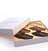 Antwerpse Handjes - chocolade gevuld - kleine doos 12 st