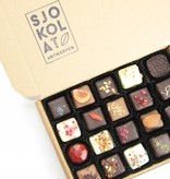 Assortiment pralines in presentatiedoos - 20 stuks