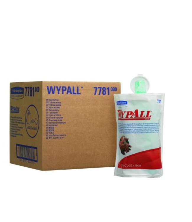 WYPALL* Handreinigingsdoeken Navulling - Groen