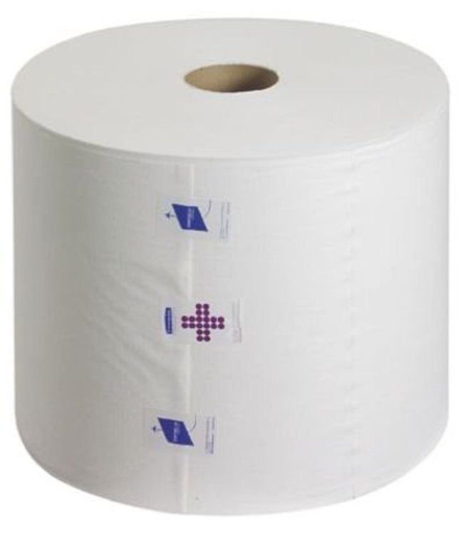 KIMBERLY-CLARK PROFESSIONAL* Luchtvaart Poetsdoeken voor algemeen gebruik - grote rol - Wit