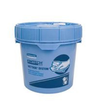 Kimberly Clark WETTASK* Poetsdoek Dispenser - Emmer - Blauw