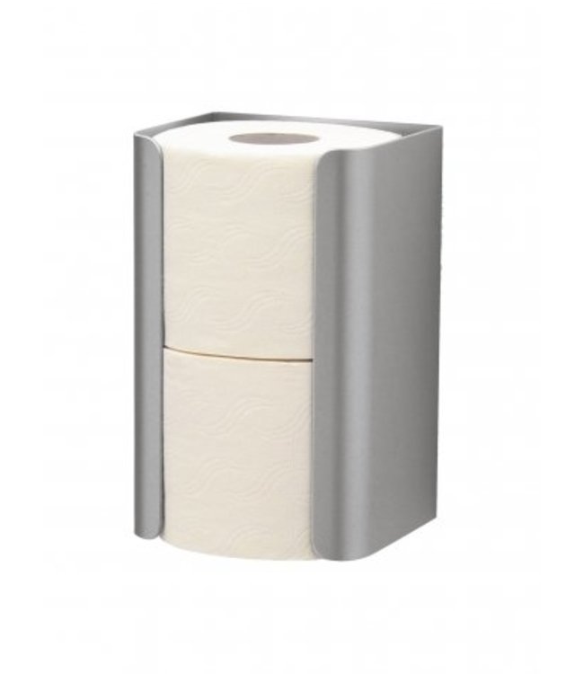 Reserverolhouder duo aluminium