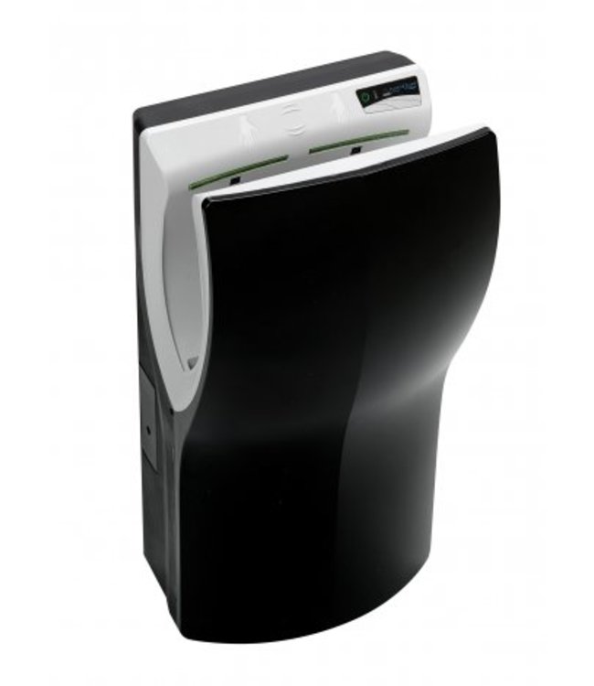 All Care Handendroger hands-in zwart automatisch PlastiQline Exclusive