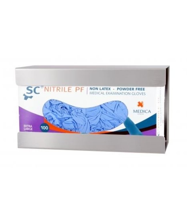 MediQo-line Handschoendispenser uno aluminium