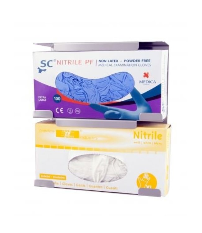 MediQo-line Handschoendispenser duo RVS