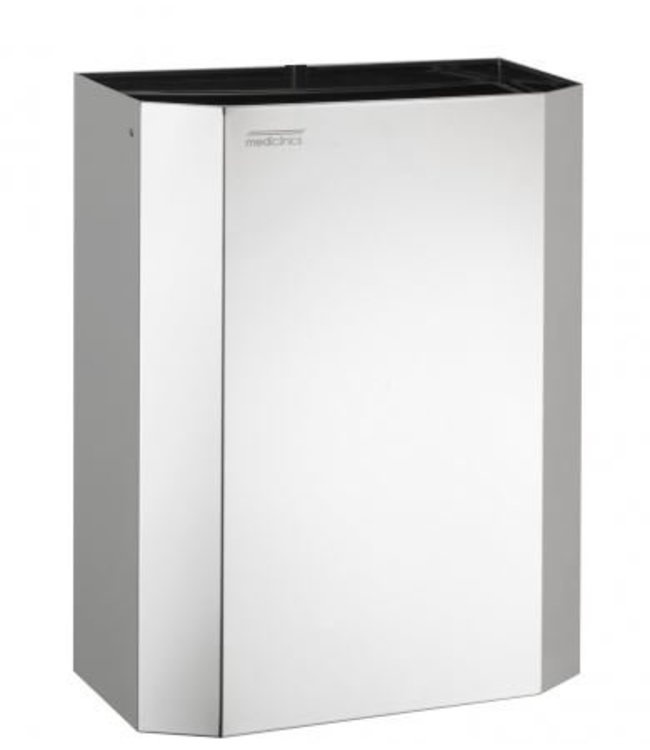 Mediclinics Afvalbak open 25 liter hoogglans
