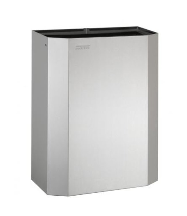 Mediclinics Afvalbak open 25 liter RVS