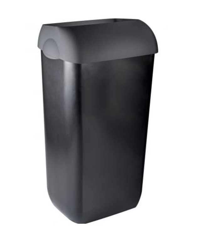 Afvalbak half open 23 liter PlastiQline Exclusive