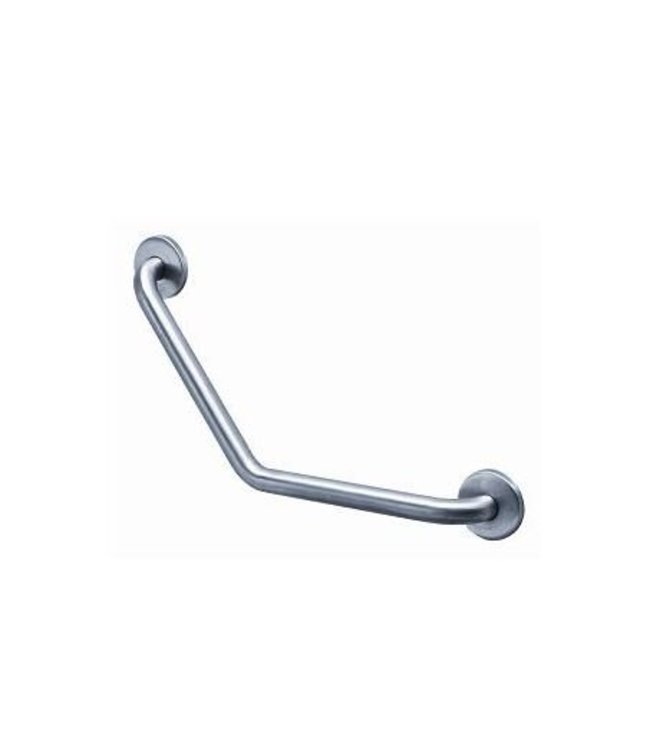 MediQo-line Angled bar RVS met hoek van 130?