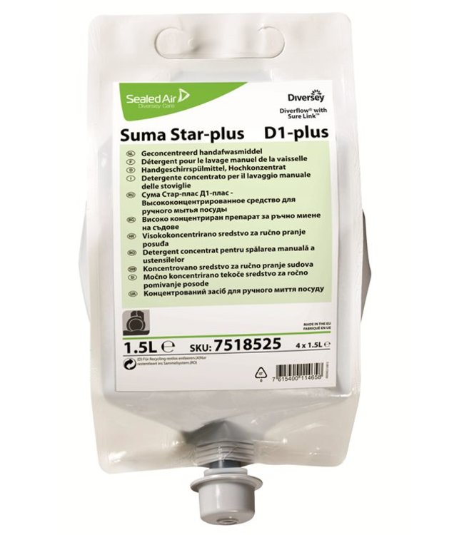 Suma Star D1 Plus - Diverflow met Sure Link 1,5 L