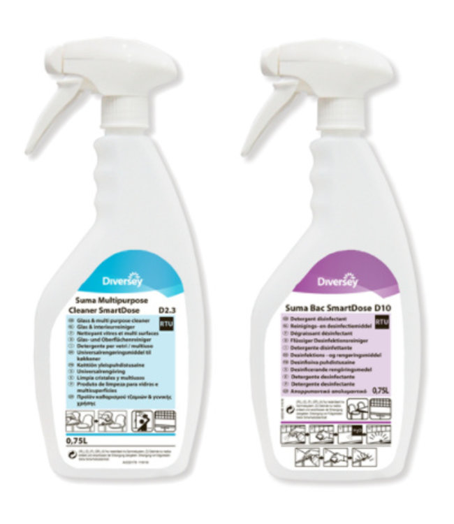 SmartDose sproeiflacons 750 ml