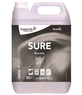 Johnson Diversey SURE Descaler - geconcentreerde ontkalker 5 liter