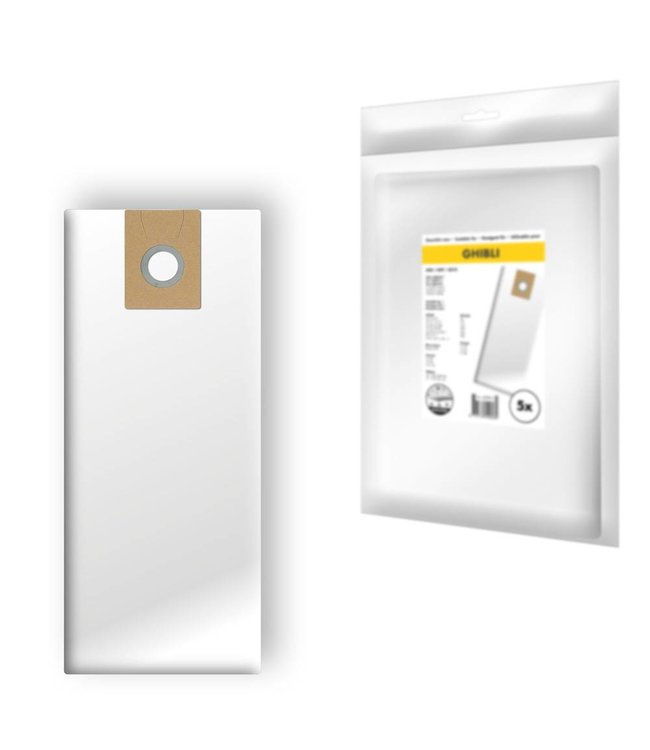 Stofzuigerzakken Ghibli AS8 / AS 9 / AS27 - 5 stuks