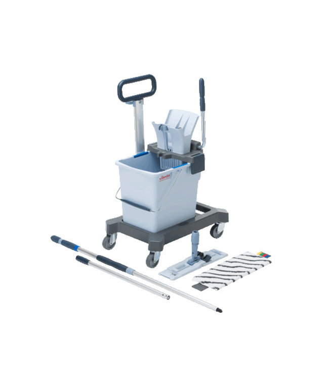 Vileda UltraSpeed Pro Starterskit 3 single Bucket 25 ltr Ready to go