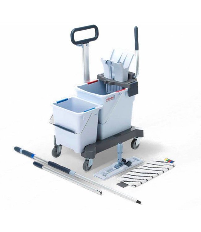 Vileda Vileda UltraSpeed Pro Starterskit 4 double Bucket R-T-G