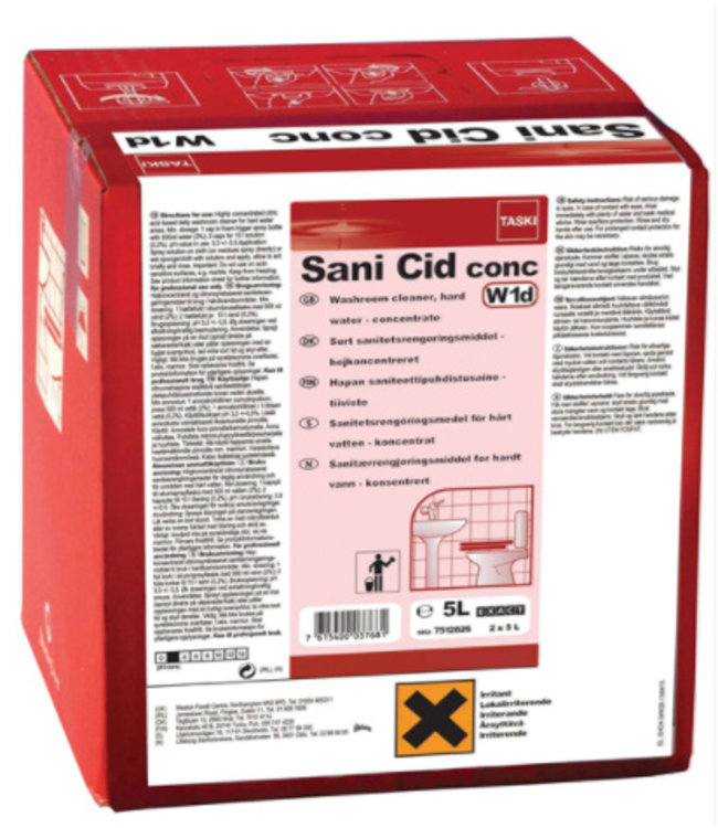 TASKI Sani Cid conc cubitainer - 5L