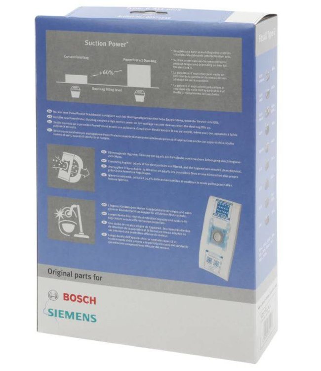 Stofzuigerzakken Siemens / Bosch G ALL PLUS Origineel - 5 stuks