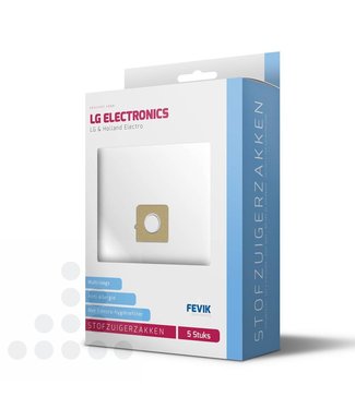 Eigen merk Stofzuigerzakken LG filterplus - 5 stuks + filter