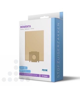 Eigen merk Stofzuigerzakken Rowenta Tonixo / Balloon / Artec - 5 stuks