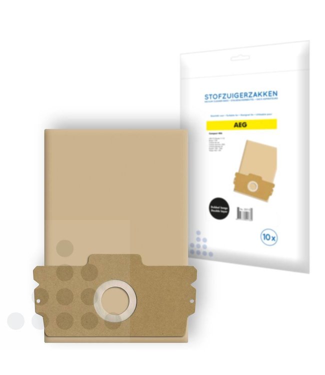 Stofzuigerzakken Aeg Compact 406 papier - 10 stuks