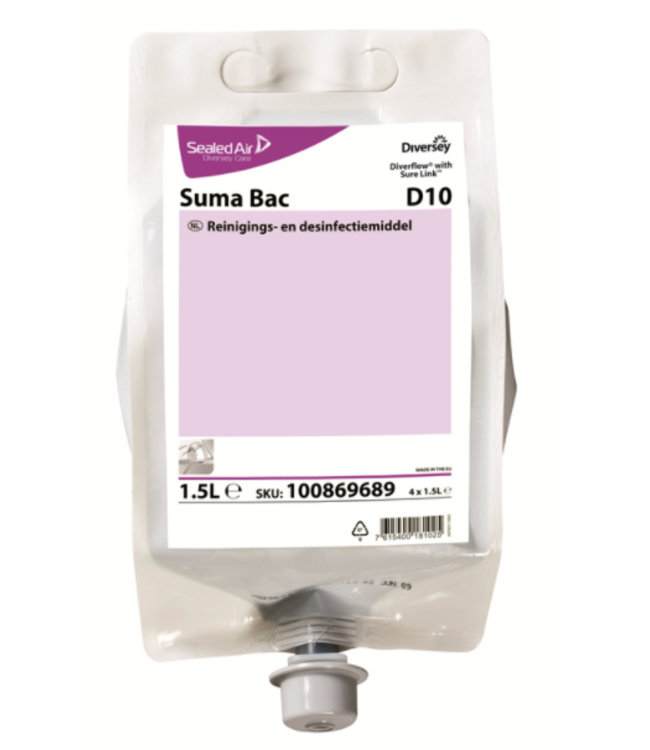 Suma Bac D10 - Diverflow met Sure Link 1,5 L