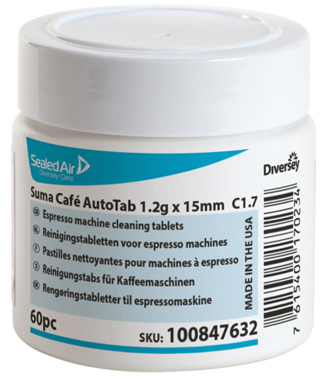 Suma Café AutoTab 1.2gx15mm C1.7 - pot 60 stuks