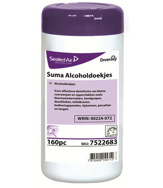 Johnson Diversey Suma alcoholdoekjes