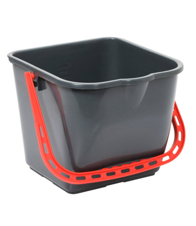 TASKI emmer 15 liter - rood handvat