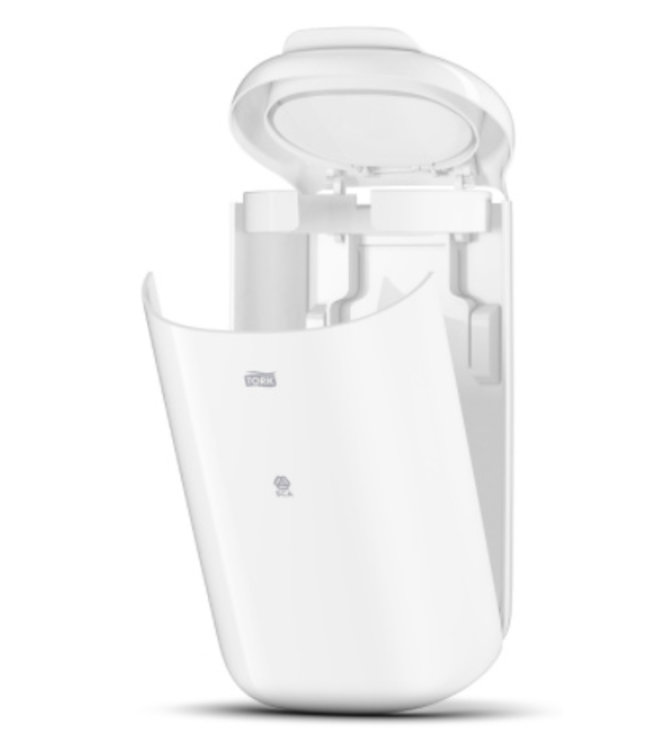 Tork Afvalbak Mini Kunststof Wit 5 liter B3