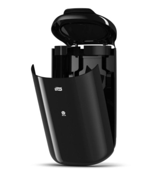 Tork Afvalbak Mini Kunststof Zwart 5 liter B3