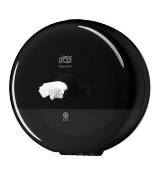 Tork Tork SmartOne® Mini Toiletpapier Dispenser Kunststof Elevation Zwart T9