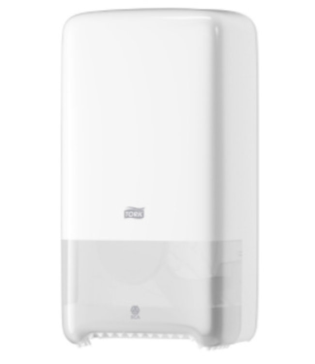 Tork Twin Mid-size Toiletpapier Dispenser Kunststof Wit T6
