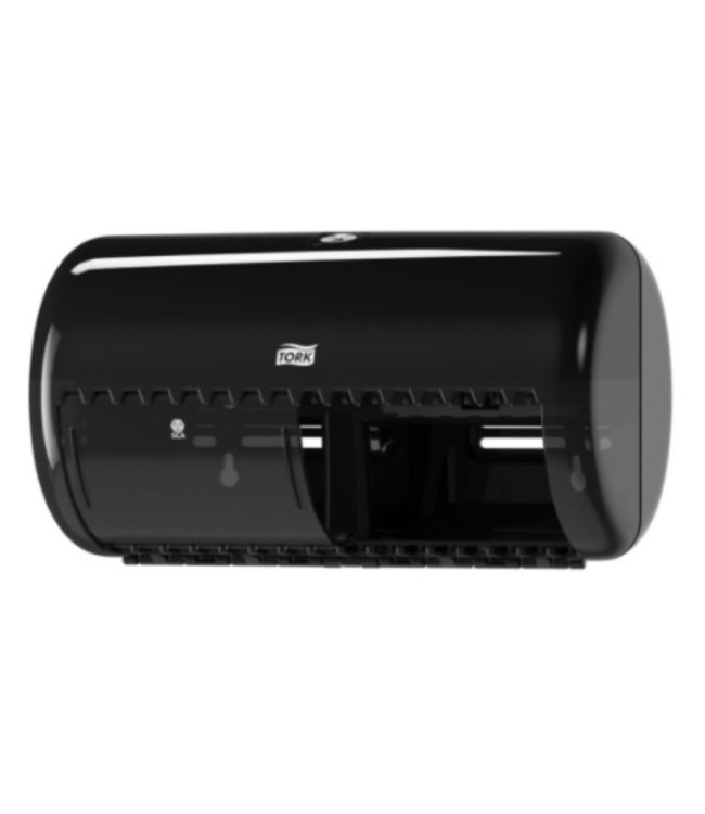 Tork Traditioneel Toiletpapier Dispenser Kunststof Zwart T4