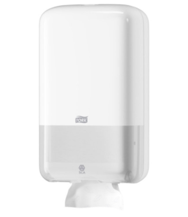 Tork Gevouwen Toiletpapier Dispenser Kunststof Wit T3