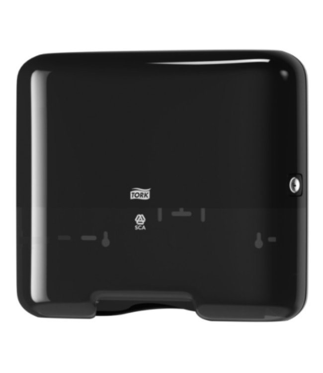 Tork Z-vouw/C-vouw Mini Handdoek Dispenser Kunststof Zwart H3