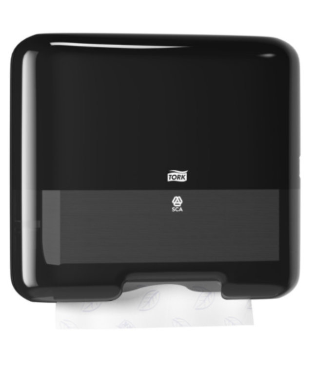 Tork Z-vouw/C-vouw Mini Handdoek Dispenser Kunststof Zwart H3