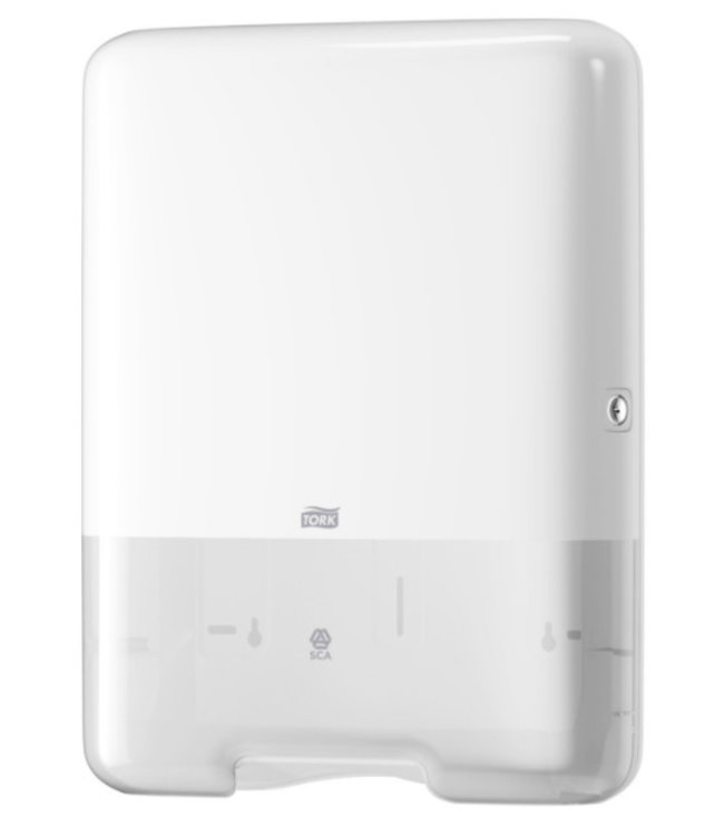 Tork Z-vouw/C-vouw Handdoek Dispenser Kunststof Wit H3