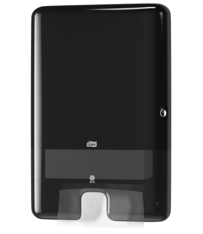 Tork Xpress® Multifold Handdoek Dispenser Kunststof Zwart H2
