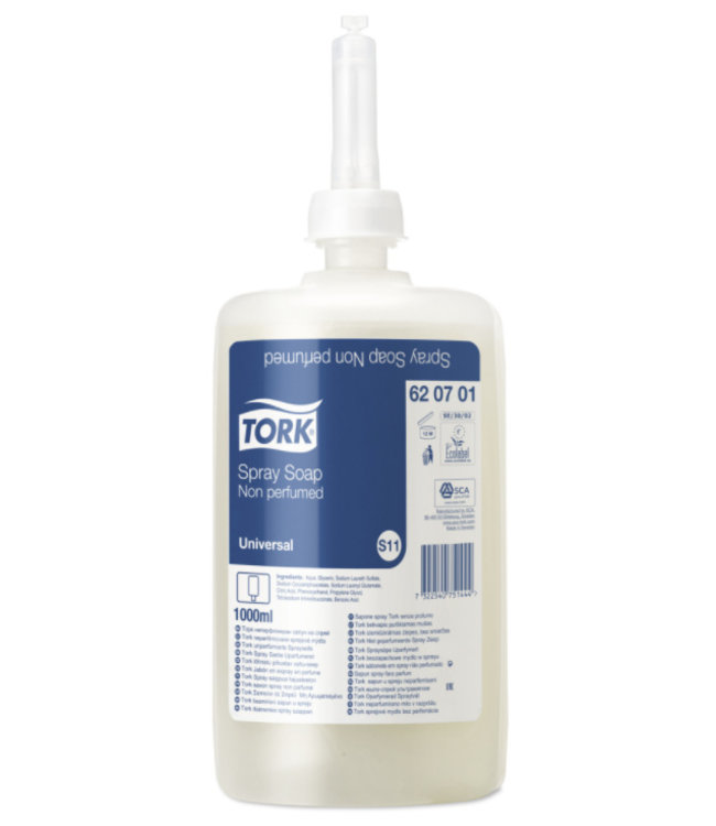 6x Tork Extra Mild Spray Zeep S11