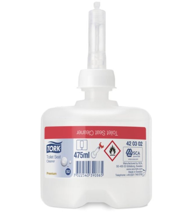 8x Tork Toiletbril Reiniger S2 Premium