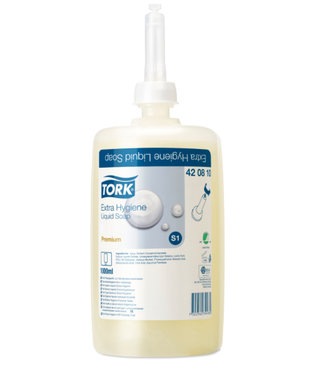 Tork 6x Tork Extra Hygiëne Vloeibare Zeep S1 Premium