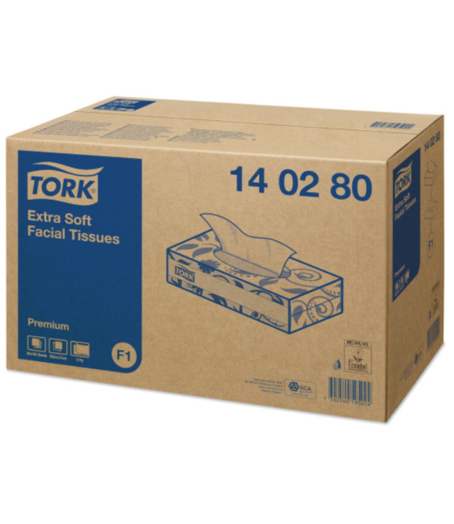 Tork Extra Zachte Facial Tissues 2-laags Wit F1 Premium