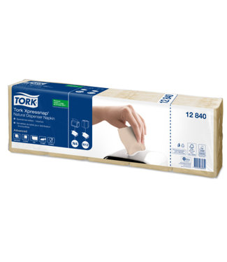 Tork Tork Xpressnap® dispenserservet 21,6x33cm 1-laags 1/4-vouw Natural 5x225x8