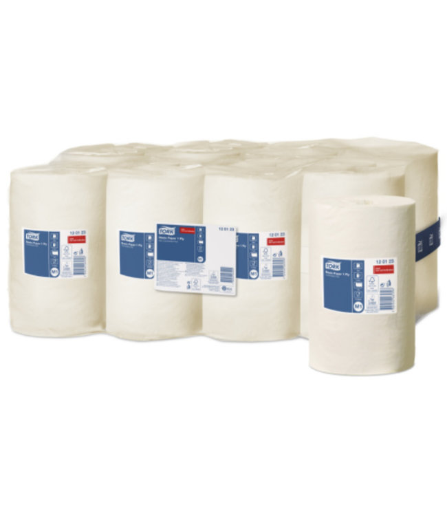 Tork Basic Mini Centerfeed Poetspapier 1-laags M1