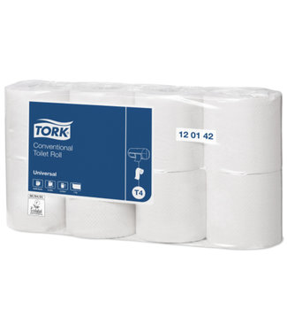 Tork Tork Traditioneel Toiletpapier 1-laags Naturel 400 Vel T4 Universal