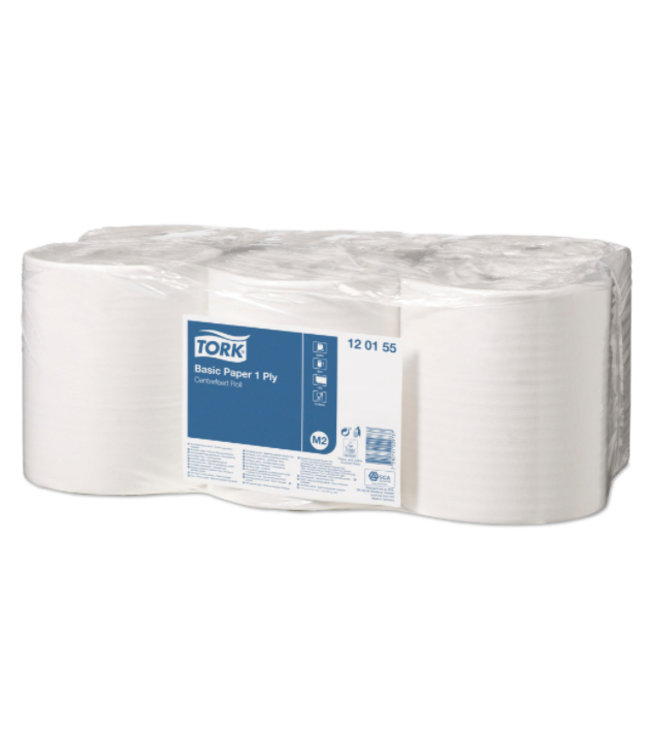 Tork Basic Centerfeed Poetspapier 1-laags M2