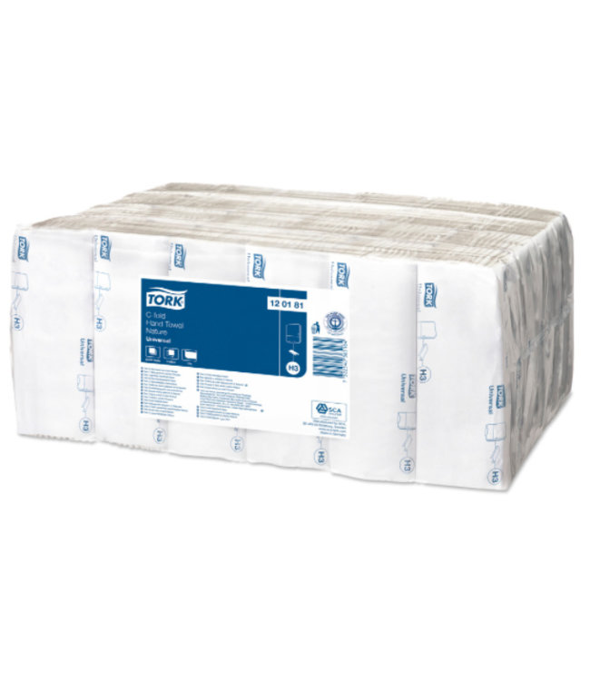 Tork C-vouw Handdoek 1-laags Wit H3 Universal