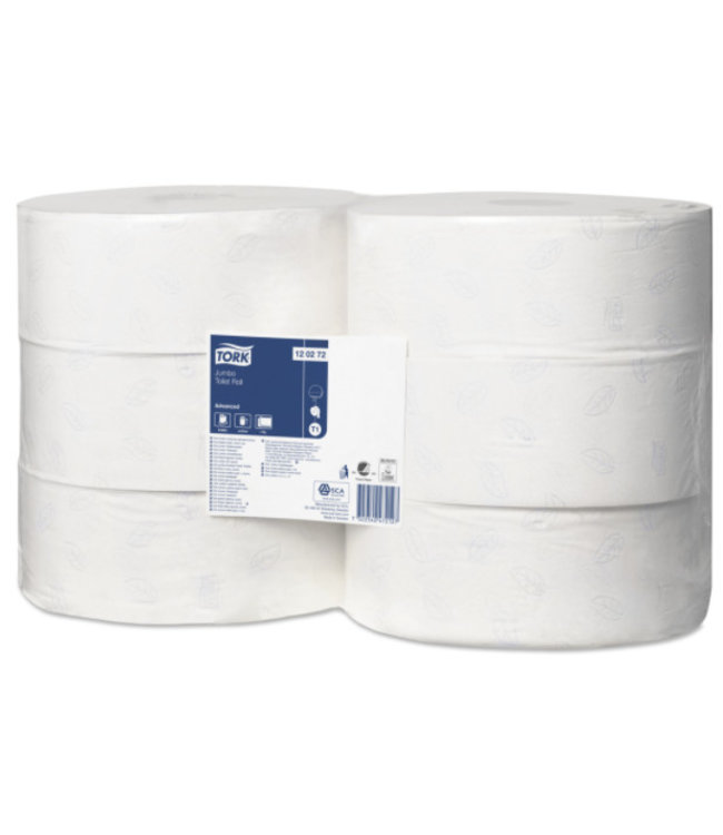 Tork Jumbo Toiletpapier 2-laags Wit T1 Advanced