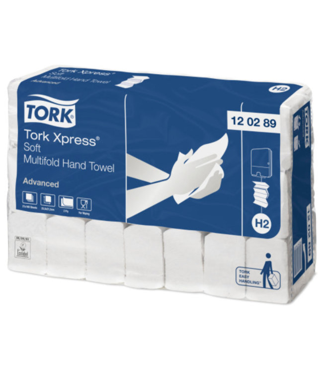 Tork Xpress Zachte Multifold Handdoek Advanced, recycl, 2-laags